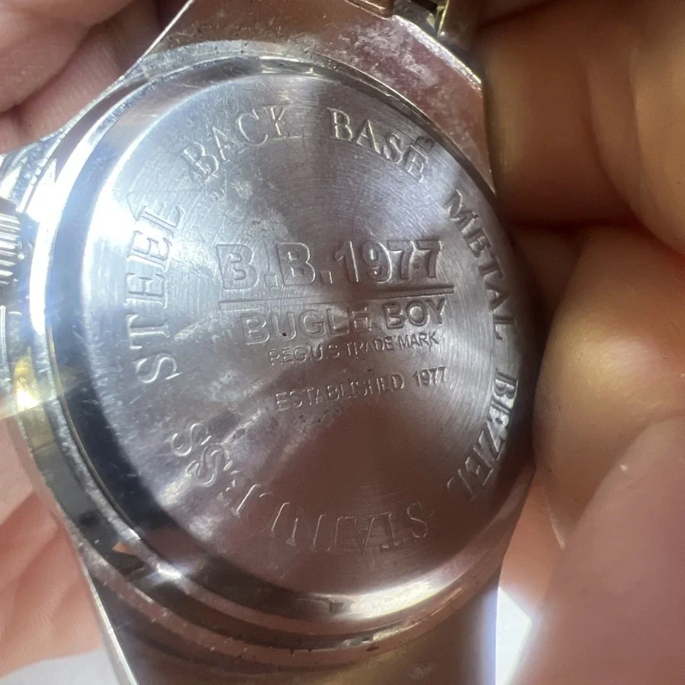 BUGLE BOY B.B. 1977 Unisex Watch Rare‎ VTG Untested